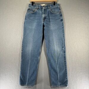 Vintage Levis 550 Relaxed Jeans Men 32x30 Blue Lightwash Denim Comfort Denim Y2K